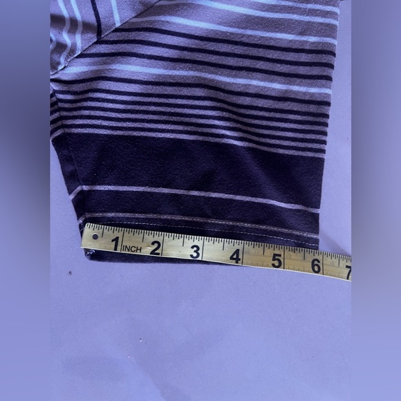 LADA  Men's Striped Collared Buttoned Shirt  pocket‎ cotton Polyester size M - Picture 14 of 16